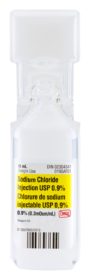 Teligent Sodium Chloride Injection 0.9 Percent 10 mL Sterile Polyampoule without Preservative 20 each/box 0195AF01