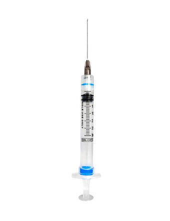 compare product Sol-M Syringe & Needle 3cc 22g X 1.5in Detach Safety Sol-care 100/box 8 Box/case 100076IM