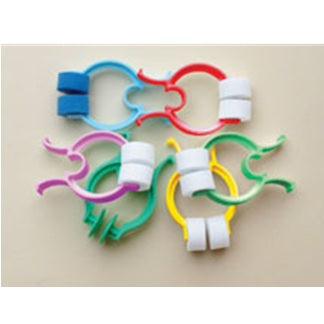 VacuMed Nose Clip with Snuffer Foam, Multi-Colored, 1008-MC