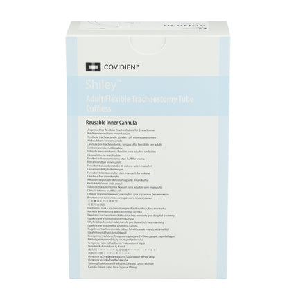 Medtronic Uncuffed Tracheostomy Tube Shiley™ Reusable IC Size 8.0 Adult 8UN85R