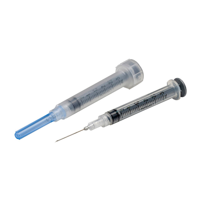 Cardinal Health Monoject™ SoftPack Needles and Syringes 3 mL, 20 G x 1", 100 each/box, 1180320100