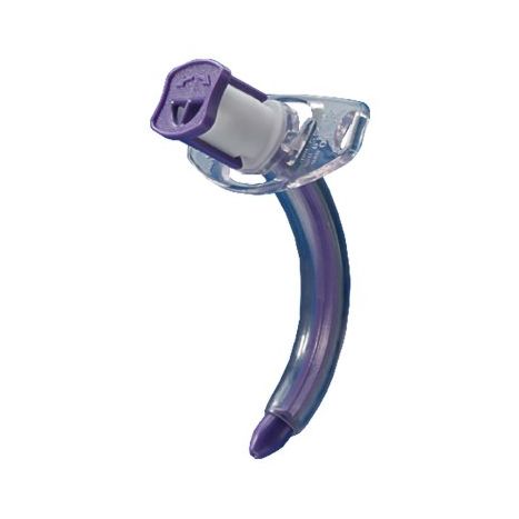 Smiths Medical Uncuffed Tracheostomy Tube Blue Line Ultra® Two Inner Cannulas Size 7.5 mm Adult 1 each/case 101/816/075