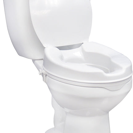 Drive Medical Raised Toilet Seat 2in W/ Lid, 1 Each, 12063