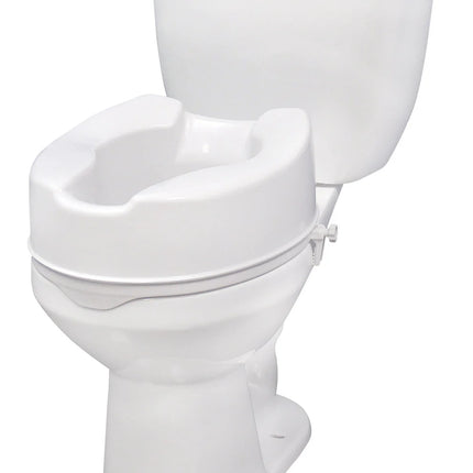 Drive Medical Raised Toilet Seat with Lock, Standard Seat, 6", 1 Each, 12066
