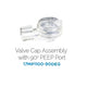 O-Two Medical Technologies Non-Rebreathing Valve Cap Assembly with 90o PEEP Port, 1 Each, 17MP1100-90DEG