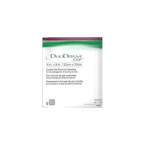 Convatec DuoDERM® CGF® Hydrocolloid Dressing, Square, 20cm x 20cm 5 each/box 187662