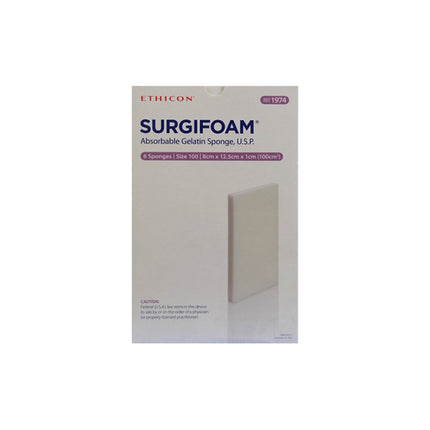 SURGIFOAM® Absorbable Gelatin Sponge, 6 each/box, 1974