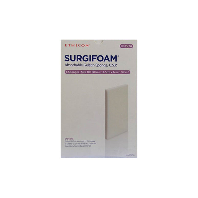 SURGIFOAM® Absorbable Gelatin Sponge, 6 each/box, 1974