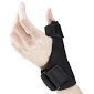 Airway OTC Medium Thumb Stabilizer Left-hand SM (4 3/4" - 6") Flexible Stay One-hand Adjustable Black, 1 Each, 2074L-S