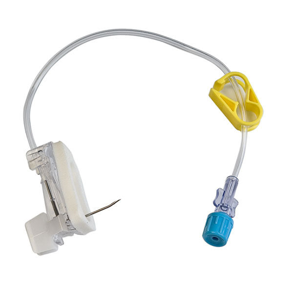 Stevens Deltec® Gripper® Plus Safety Needle, without Y-Site, 22GA OD, 5/8" Long, 12 each/box, 21-2770-24.