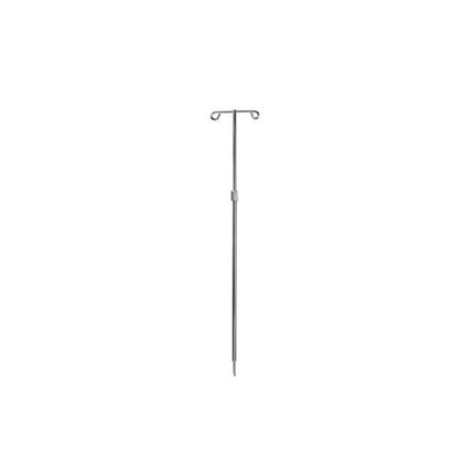 Graham-Field Lumex® Intravenous Pole, Telescoping, for Bed Socket, H35" to 65", 2101A