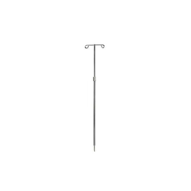 Graham-Field Lumex® Intravenous Pole, Telescoping, for Bed Socket, H35" to 65", 2101A