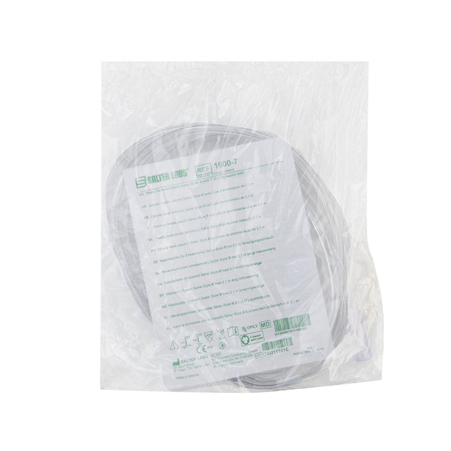SunMED Salter-Style® Cannula, Adult, with 14' -Channel Safety Supply Tubing 50 each/case 1600-7-50