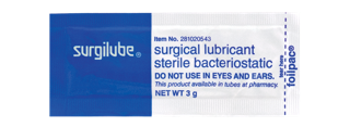 Surgilube® Sterile Surgical Lubricant, 3 g, 144/Box, 281020543