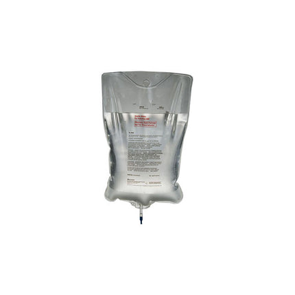 Baxter Sterile Water, for Injection, VIAFLEX Plastic Container, 2000mL, 6 each/case, 2B0306