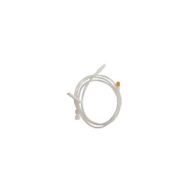 Baxter Extension Set, CLEARLINK Luer Activated Valve, Male Luer Lock Adapter with Retractable Collar, 6.2mL, L44" 48 each/case 2C8610