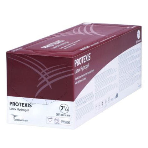 Cardinal Health Protexis® Latex Hydrogel Surgical Gloves 11.5"  50 pair/box, 4 box/case 2D72LS55