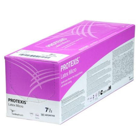 Cardinal Health ® Latex Micro Surgical Gloves 11.1" 50 pair/box, 4 box/case 2D72NT55X
