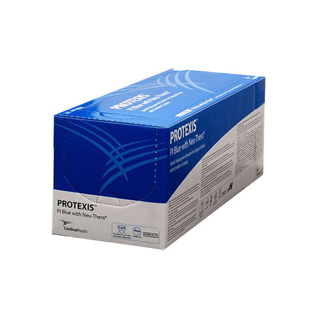 Cardinal Health Protexis®PI Blue with Neu-Thera® Surgical Gloves 	11.3" 50 pair/box, 4 box/case 2D73EB55