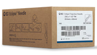BD Needle Eclipse 23G x 1 1/2 in. Thin Wall 100 each/box, 12 box/case BD 303304