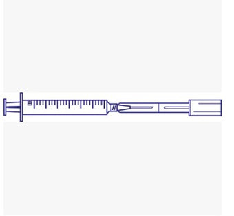 compare product BD 10 mL Syringe 303393 Twinpak™ Dual Cannula Device 100/bx 4 bx/case