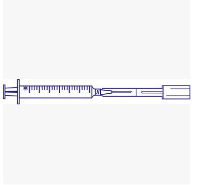 BD 10 mL Syringe 303393 Twinpak™ Dual Cannula Device 100/bx 4 bx/case