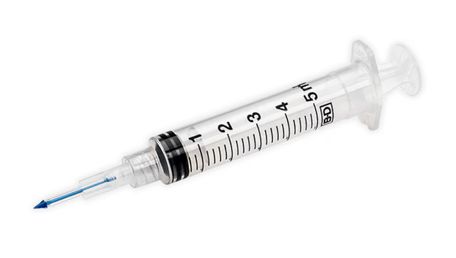 3 mL Syringe with Interlink® Vial Access Cannula 100/bx 8 bx/ case BD 303401