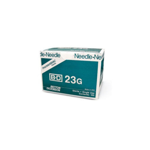 BD PrecisionGlide™ Hypodermic Needle, 23GA, 1-1/2", 100/box 10 Box/case 305194