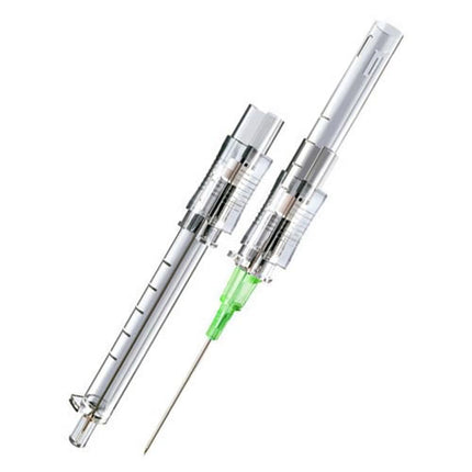 Smiths Medical Jelco® Protectiv® Safety Intravenous Catheter, Straight Hub, 1-1/4" 18GA, Green, 50 each/box, 305506 / 3055