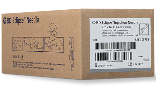 27G BD Eclipse Needle 305758 - A Medi supplies