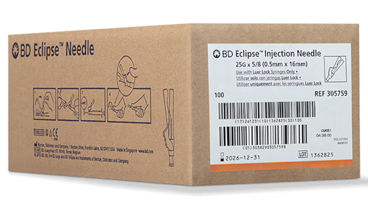 25G BD Eclipse Needle 305759