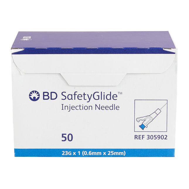 23G x 1 in. BD SafetyGlide™ Needle only 50 each/box, 10 box/case BD 305902