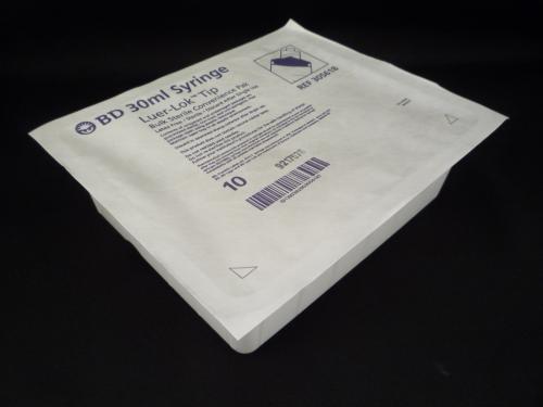 30 mL BD Luer-Lok™ Syringe bulk sterile Pharmacy Convenience Tray 10/bx 12 bx/ case 305618