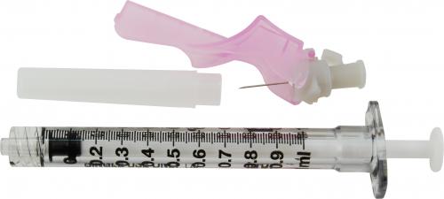 BD Syringe & Needle 3cc 21g X 1.5in Safety Eclipse 50 Box 6 Box/case 305784