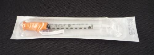 BD Syringe & Needle Insulin 1cc &&29 X 0.5in Safetyglide P54 100/box 4 Box/case 305930