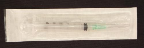 BD Syringe & Needle Hypo 3cc 21x1in &&L/L 100/box 8 Box/case 309575