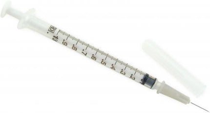 BD Syringe & Needle Tb 1cc 27 X 0.5in &&l/s 100/box 8 box/case 309623