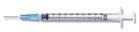 BD Syringe & Needle Tb 1cc 21 X 1in L/s 100/box 8 box/case 309624
