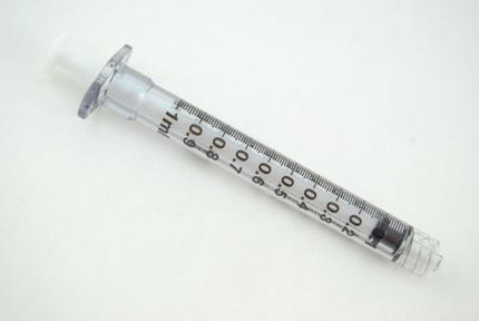 1 mL BD General Use Syringe,Luer-Lok™ Tip, Sterile 100 each/box, 8 box/case 309628