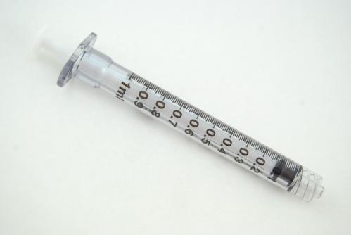 1 mL BD General Use Syringe,Luer-Lok™ Tip, Sterile 100 each/box, 8 box/case 309628