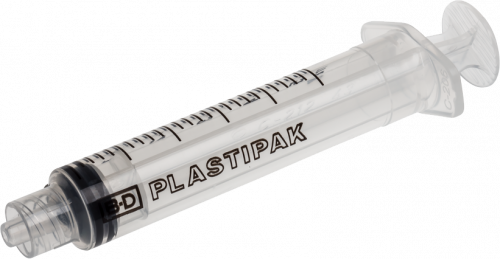 BD General Use Syringe, No Needle, Luer-Lok Tip, 5mL 125 each/box, 4 box/case 309646