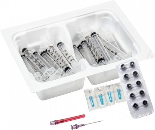 5 mL BD Luer-Lok™ Syringe bulk sterile Pharmacy Convenience Tray 25/bx 12 bx/case 309703