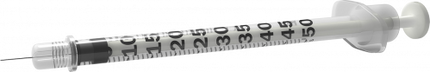 BD Syringe & Needle Insulin 0.5cc 31g X 6mm Ultra-fine Ii 100/box 5 Box/case 324920
