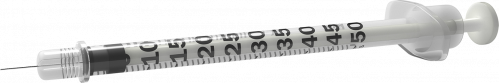 BD Syringe & Needle Insulin 0.5cc 31g X 6mm Ultra-fine Ii 100/box 5 Box/case 324920
