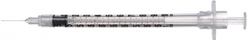 Sol-M Syringe & Needle Insulin W/fixed Needle 1cc 30g X 0.5in 100/box 10 Box/case 100081IM