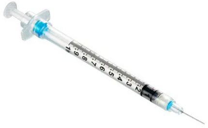 Sol-M Syringe & Needle Insulin 0.5cc 30 X 5/16in 50u Safety Sol-care 100/box 10 Box/case 100089IM
