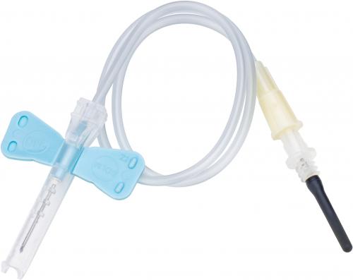 Sol-M Needle Hypo 23g X 3/4in X 12in Safety Blood Coll 50/box 4 box/case 110201030033