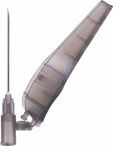 Sol-M Needle Hypo Safety 22g X 1.5in 100/box 8 box/case SN2215