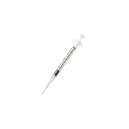 BD Preset™ Arterial Blood Gas Syringe, Slip Tip, Preattached Needle 1mL, 23GA x 1", 100 each/case, 364413