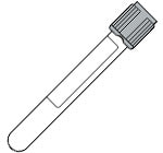 BD Vacutainer® Fluoride Tube with Hemogard Closure, 6 mL, 13 x 100 mm, Grey Cap, 	 100 each/box, 367925